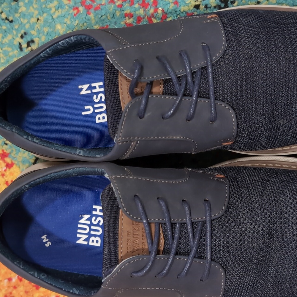 Nunn Bush Men's Navy Casual Shoes - Picture 4 of 6